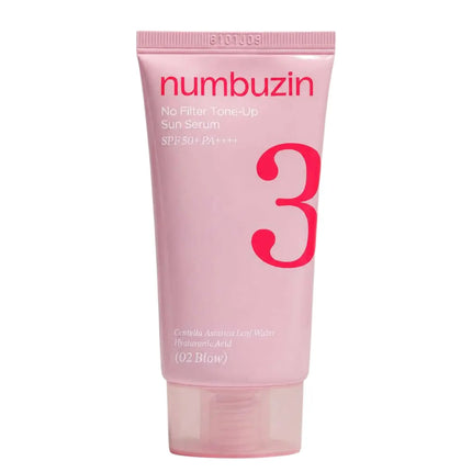 Numbuzin No.3 No Filter Tone-Up Sun Serum 02 Glow