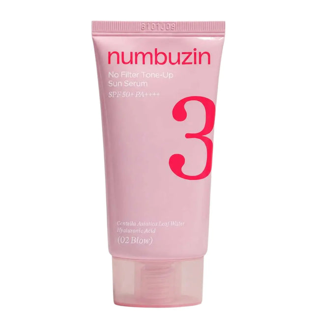 Numbuzin No.3 No Filter Tone-Up Sun Serum 02 Glow