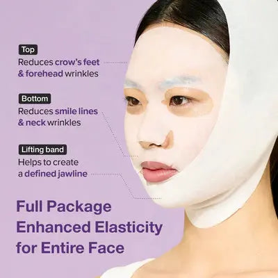 Numbuzin No.9 NAD Bio Lifting Full Cover Facial Mask 4-Pack