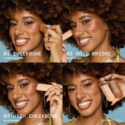 NYX Professional Makeup Buttermelt Highlighter Stix That's So Melt