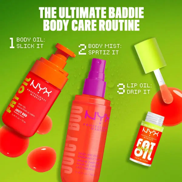 NYX Professional Makeup Fat Oil Juicy Boo Body Oil Mini