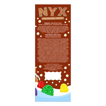 NYX Professional Makeup Holiday Gingersnap Candy Swirl Liner