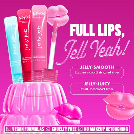 NYX Professional Makeup Jelly Job Lipgloss Bling Me Jelly