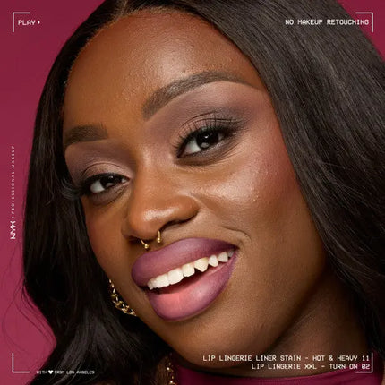 NYX Professional Makeup Lip Lingerie Lip Liner Stain Hot & Heavy