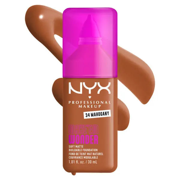 NYX Professional Makeup Make 'EM Wonder Foundation Mahogany