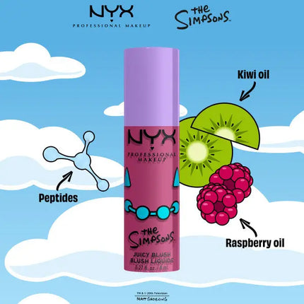 NYX Professional Makeup Saucy Sisters Juicy Liquid Blush Patty Lavender Sass