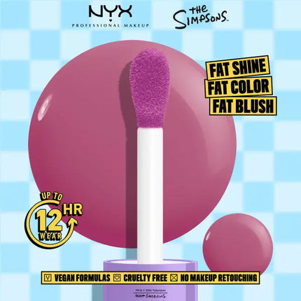 NYX Professional Makeup Saucy Sisters Juicy Liquid Blush Patty Lavender Sass