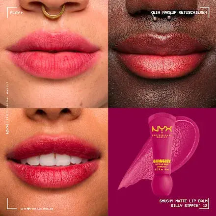 NYX Professional Makeup Smushy Matte Lip Balm Silly Slippin