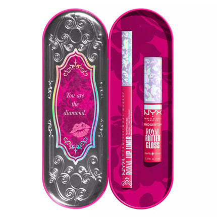 NYX Professional Makeup x Bridgerton Royal Treasures Duo Lipkit 03 Summer Fruit + Rumor Has It