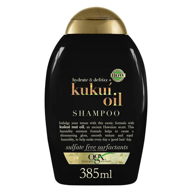 OGX Beauty Hydrate & Defrizz Kukui Oil Shampoo