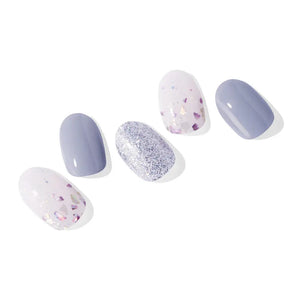 Semi Cured Gel Nail Strips N Afterglow