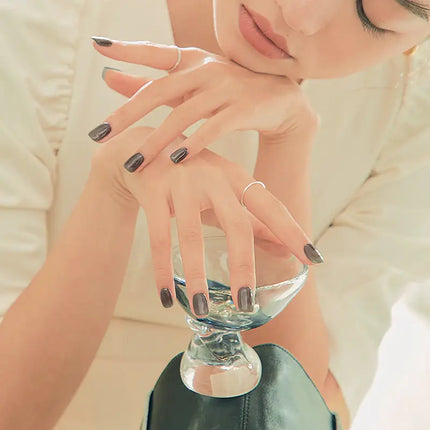 Ohora Semi Cured Gel Nail Strips N Tint Black