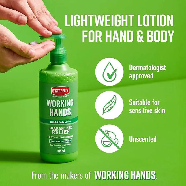 O'Keeffe's Working Hands Hand & Body Lotion