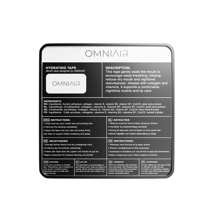Omniair Witte Mondtape met Collageen & Vitamines