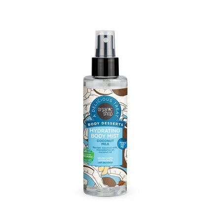 Organic Shop Body Desserts Hydrating Body Mist Coconut Milk