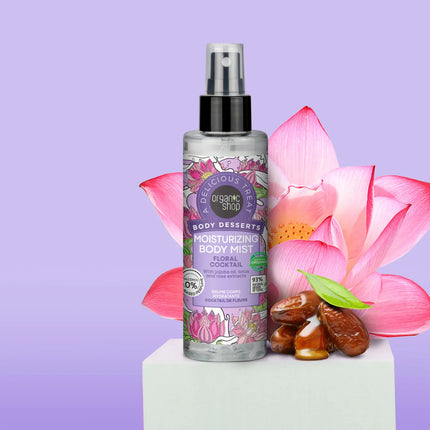 Organic Shop Body Desserts Moisturizing Body Mist Floral Cocktail