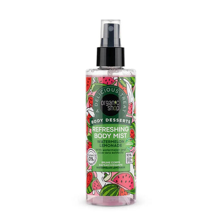 Organic Shop Body Desserts Refreshing Body Mist Watermelon Lemonade
