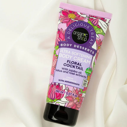 Organic Shop Body Desserts Ultra Softening Body Cream Floral Cocktail