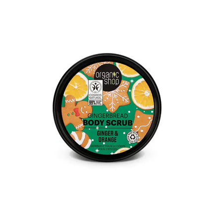 Organic Shop Body Scrub Gingerbread
