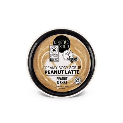 Organic Shop Peanut Latte Creamy Body Scrub