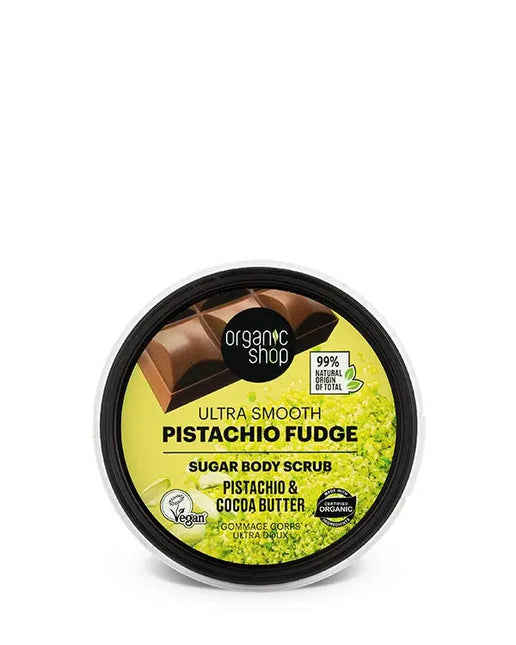 Organic Shop Pistachio Fudge Body Scrub Ultra Smooth