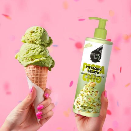 Organic Shop Revitalizing Shower Gel Pistachio Gelato