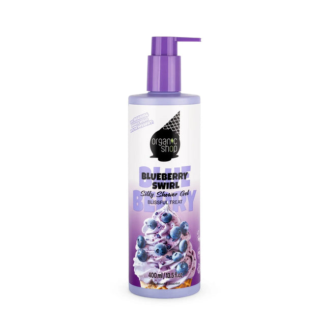 Organic Shop Silky Shower Gel Blueberry Swirl