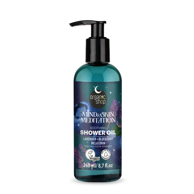 Organic Shop Sleeping Soothing Shower Oil Mind & Skin Meditation