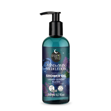 Organic Shop Sleeping Soothing Shower Oil Mind & Skin Meditation