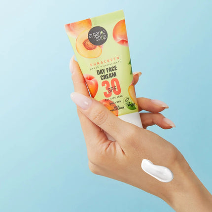 Organic Shop Sunscreen SPF 30 Day Face Cream Oily Skin