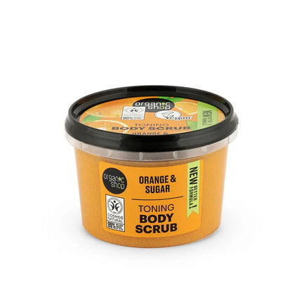 Organic Shop Toning Body Scrub Orange
