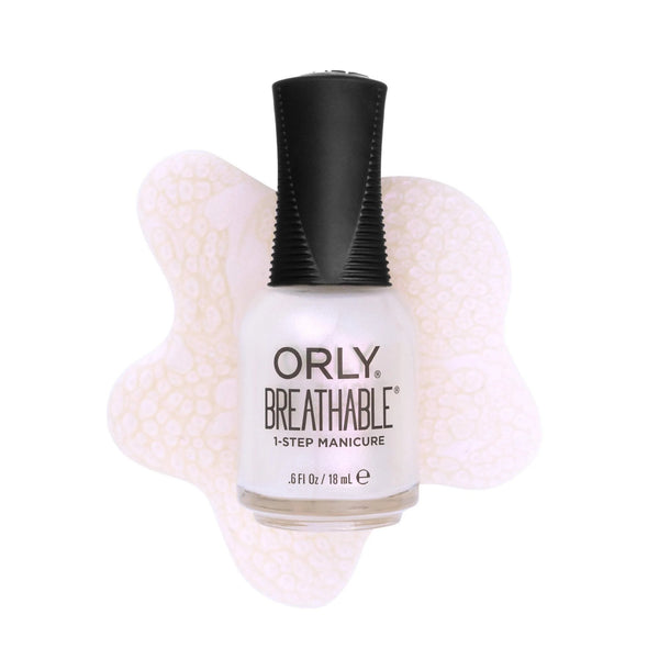Orly Mani-festo Nail Polish Collection Opal of My Eye, opalen witte nagellak