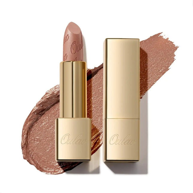Oulac Metallic Shine Lipstick 10 Sahara Gold