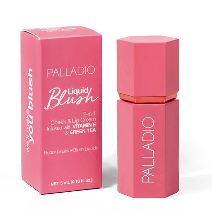 Palladio Beauty Liquid Blush Cool Pink