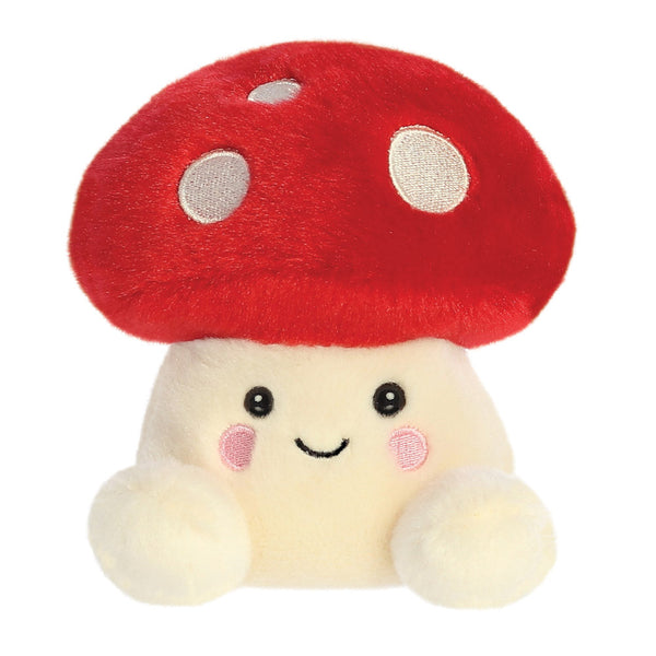 Aurora World Palm Pals Amanita Mushroom, zachte knuffel van 13 cm