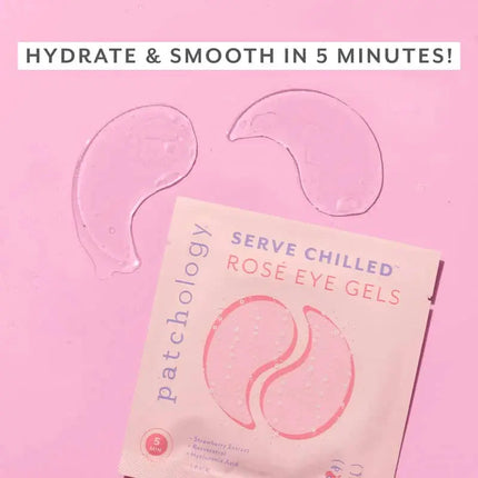 Patchology Serve Chilled Rose Eye Gels Single