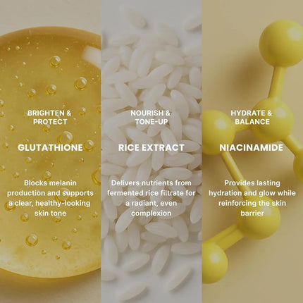 PO:DL Rice Glutathione Hydromask