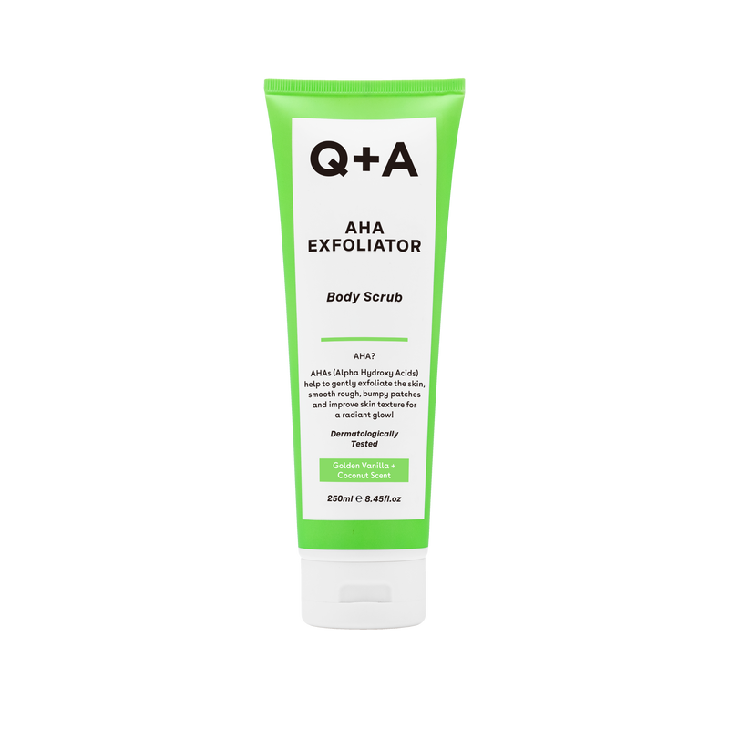 Q+A AHA Exfoliator