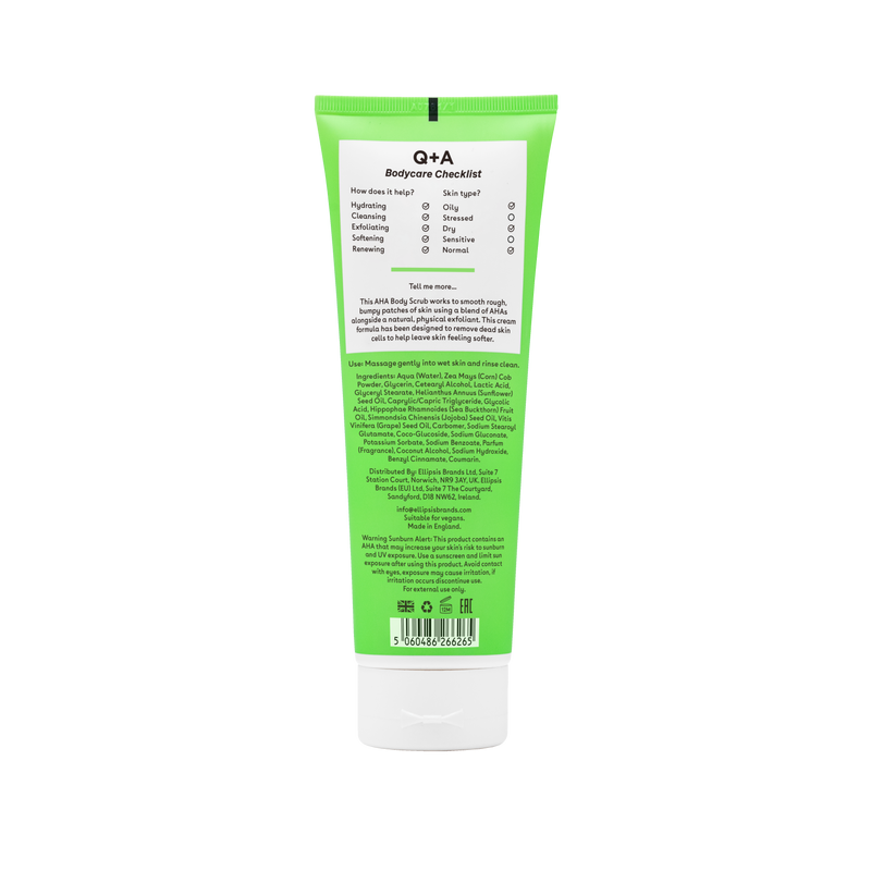 Q+A AHA Exfoliator