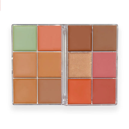 Revolution Everything Base Face Icon Complexion Palette Medium