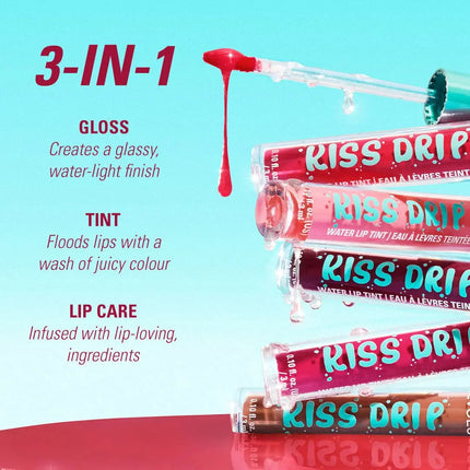 Revolution Kiss Drip Water Lip Tint Peach Fizz