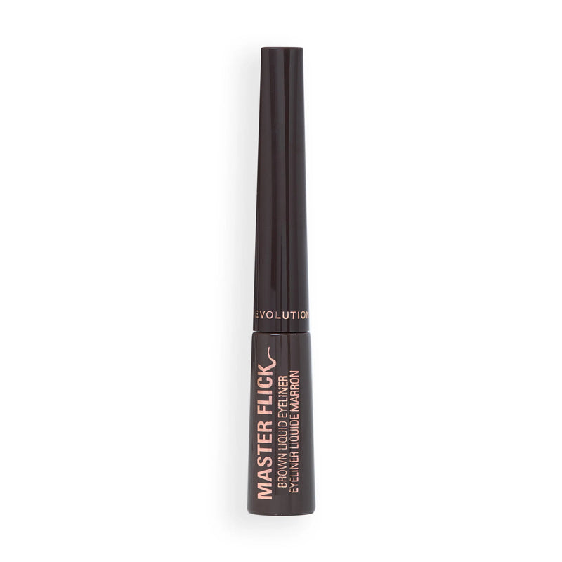 Revolution Master Flick Dip Liquid Eyeliner Mocha Brown