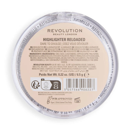 Revolution Reloaded Highlighter Dare To Divulge Talc Free
