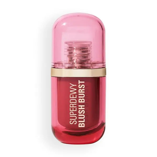 Revolution Superdewy Liquid Blush Burst Rose all Day Dusty Pink