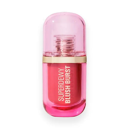 Revolution Superdewy Liquid Blush Burst Strawberry Milkshake Cool Pink
