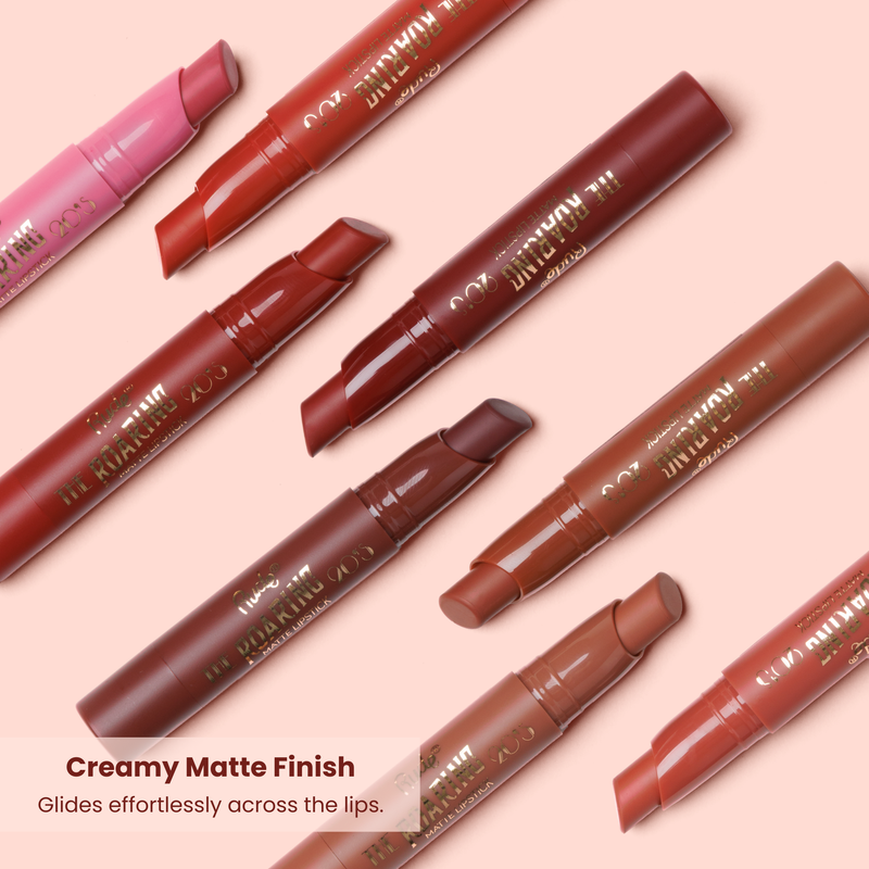 Rude Cosmetics Roaring 20's Matte Lipstick Dazzle, langhoudende matte lipstick, foto 3 van 6