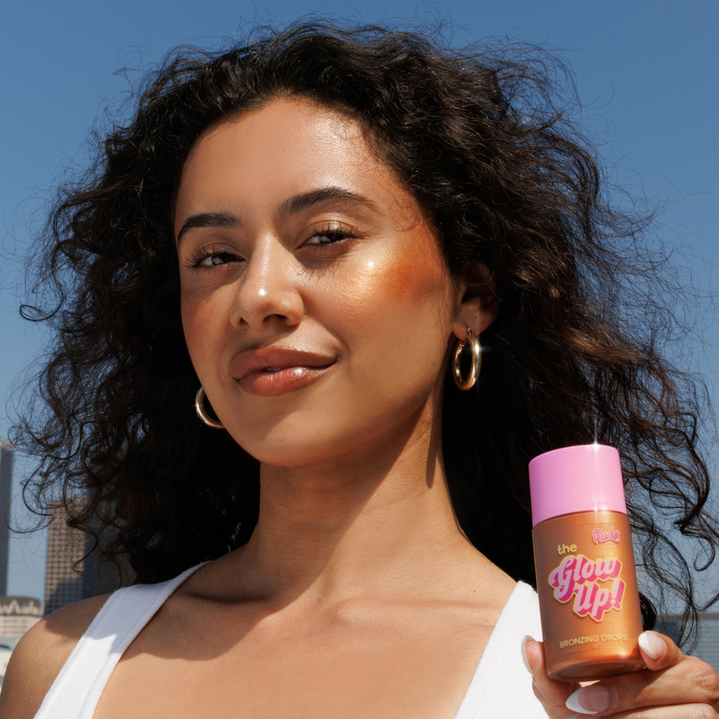Rude Cosmetics The Glow Up! Bronzing Drops, vloeibare bronzer voor een sunkissed glow, foto 2 van 9