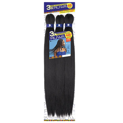 Ruwa Sensationnel Pre-Stretched 24" Braiding Hair Red