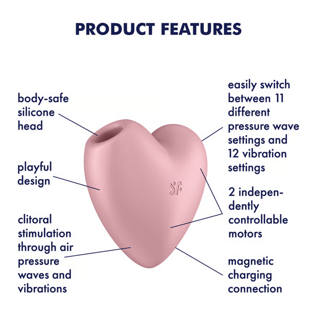 Satisfyer Cutie Heart Pink