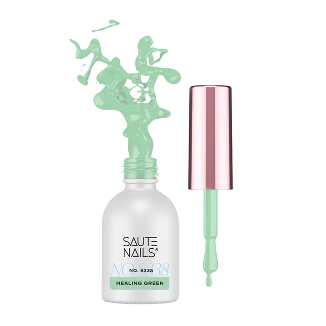 Saute Nails UV Gel Polish S338 Healing Green